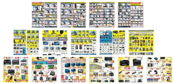 New Rounds of Boxing Week Flyers 