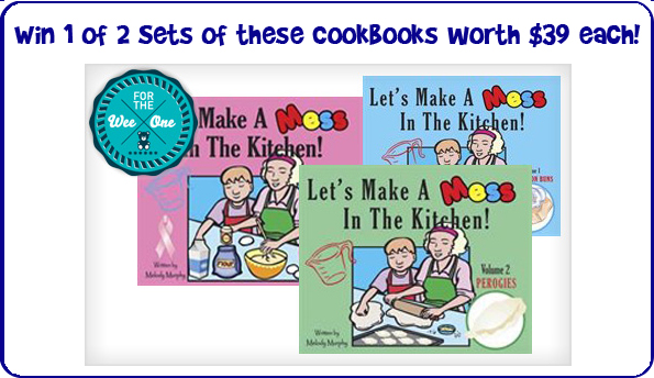 Bargainmoose Super Christmas Gift Giveaway Part 6 – Win 1 of 2  Lets Make a Mess in the Kitchen Cookbook Series!