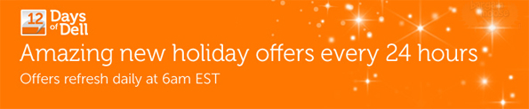Dell-Canada Dell Canada Day 10: Holiday Days of Dell Sales Today, Save up to 65% Off Electronics & Accessories
