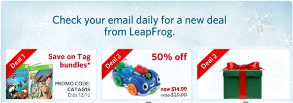Leapfrog Leapfrog Canada 12 Days of Christmas Deals!