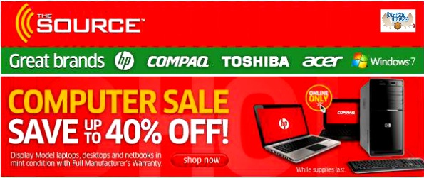 The Source Canada: Computer Sale Save up to 40% Off Photo The Source Canada: Computer Sale Save up to 40% Off