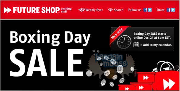 Future Shop Canada: Boxing Week Sales