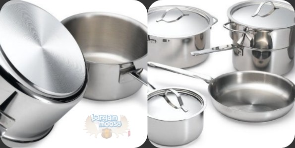 Amazon Canada: Paderno 9 Piece Charlottetown Cookware Set $140 (Reg $612)