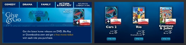 Cineplex Canada: Give a Movie & Go to the Movies Photo Cineplex Canada: Give a Movie & Go to the Movies