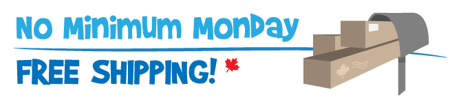 freeshipping No Minimum Monday: Canadian Free Shipping is Here TODAY ONLY!