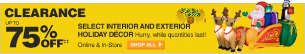 Home Depot Canada: Up To 75% Off Holiday Decor
