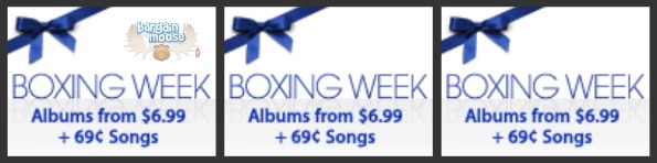 iTunes Canada: Boxing Week $0.69 Songs Photo iTunes Canada: Boxing Week $0.69 Songs