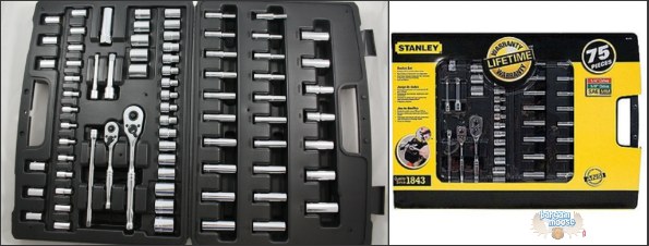 Pricematters.ca: Stanley 75 Piece Socket Set $49.99 + Free Shipping