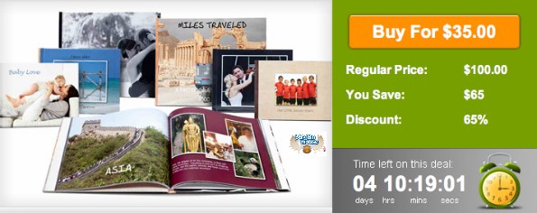 Wagjag: $35 for 2 Custom Photo Books at Picaboo (a $100 Value)   Calendar Options Too