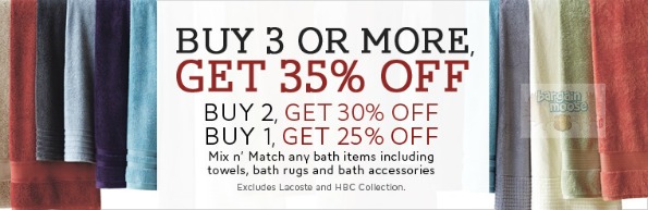 The Bay Canada: Save up to 35% on Mix & Match Bath Items plus Free Shipping Photo The Bay Canada: Save up to 35% on Mix & Match Bath Items plus Free Shipping