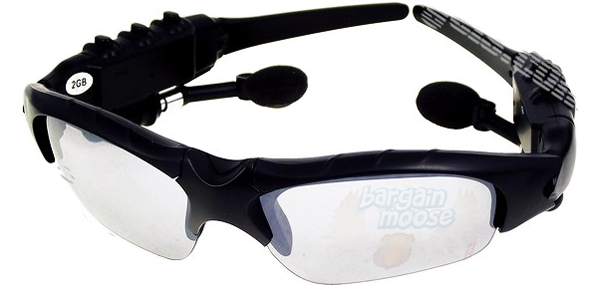 USB Rechargeable Sunglasses MP3 Player with Bluetooth $12.34 @ PriceAngels