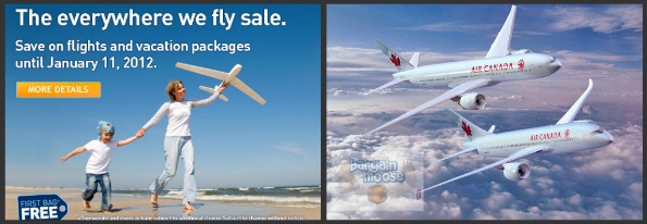 West Jet and Air Canada: Seat Sales Everywhere They Fly Photo West Jet and Air Canada: Seat Sales Everywhere They Fly