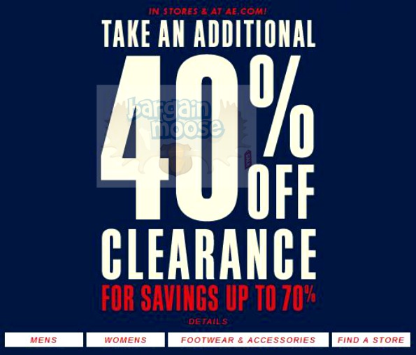 American Eagle, Aerie  77 kids: Save extra 30% to 40% on Clearance ...