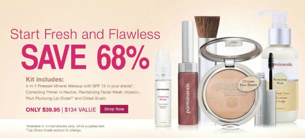 Pur Minerals: Save 68% on Fresh and Flawless Kit Photo Pur Minerals: Save 68% on Fresh and Flawless Kit