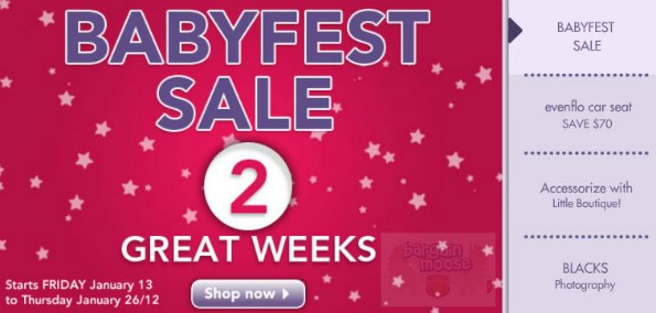 Babies R Us Canada: Babyfest Sale up to 50% Off