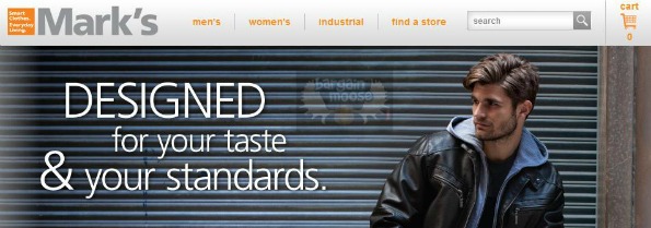 Marks Canada: Select Mens Clothing up to 75% off the Regular Prices Photo Marks Canada: Select Mens Clothing up to 75% off the Regular Prices