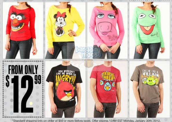 Urban Planet: Free Shipping plus Licensed Tees from $12.99 and Graphic tees 2 for $15.99