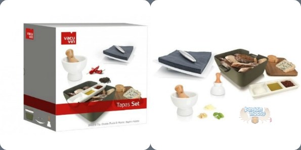 amazon Amazon Canada: Vacu Vin Gift Box Tapas Set (Green/White) $12.41 (Reg $65)