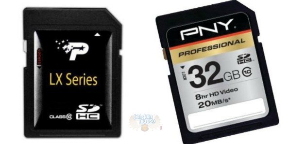 amazon Amazon Canada: SDHC Flash Memory Card Deals