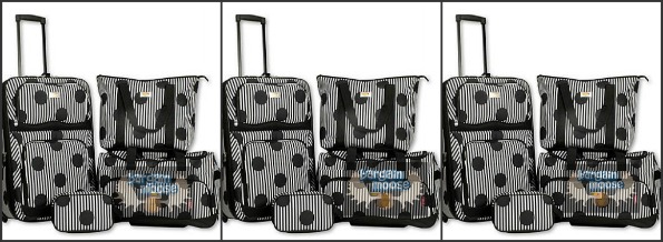 bay The Bay Canada: 4 Piece Via Rail Luggage Set $87.50 (reg. $250)