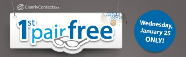 Canadian Freebie: Clearly Contacts Canada Free Glasses Giveaway Jan 25