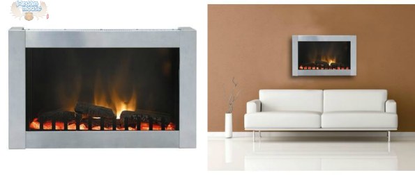 Home Depot: Paramount Dresden Stainless Steel Wall Mount Electric Fireplace $199 + Free Shipping (Reg $299)