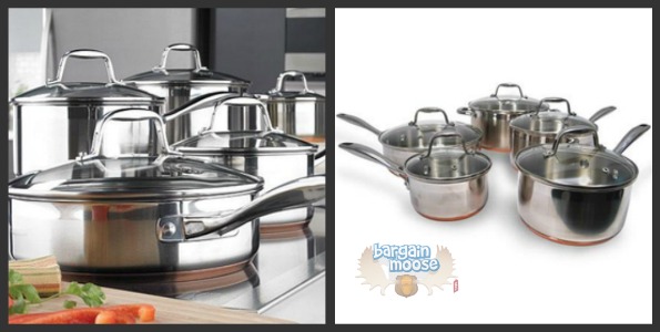 Sears Canada: $420 Off Kenmore Copper Bottom Cookware Set