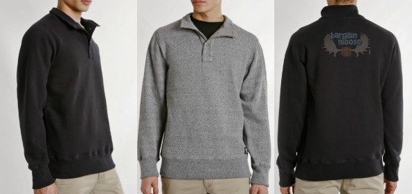 Roots Canada: Mens Henley Sweat Top $27.18 (Orig. $68)