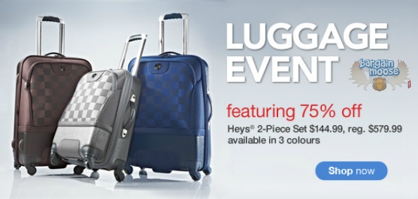 Sears Canada: Heys 2 Piece Luggage Set $145 (reg. $580) Photo Sears Canada: Heys 2 Piece Luggage Set $145 (reg. $580)