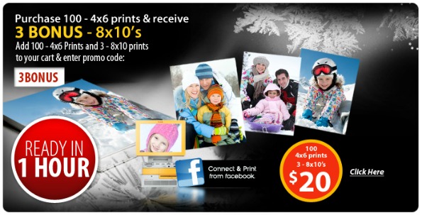 Walmart Photo Centre Canada: 3 Free 8x10s With Purchase Photo Walmart Photo Centre Canada: 3 Free 8x10s With Purchase