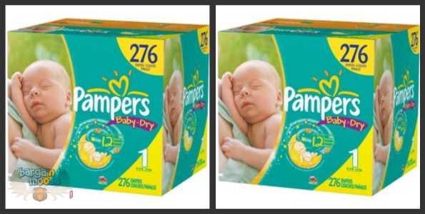 Well.ca: Largest Box Of Pampers Baby Dry Diapers $42.99