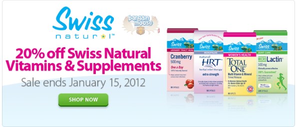 Well.ca: 20% Off Swiss Natural Vitamins and Supplements
