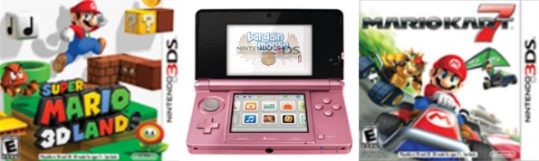 Future Shop Canada: Pre order Pink Nintendo 3DS & Get Free Mario Kart 7 or Super Mario 3D Land (before Feb 9) 