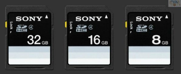 Sony Style Canada: SD Cards On Sale