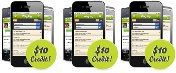 Telus-&-Wagjag Free Wagjag Credit For Telus Customers