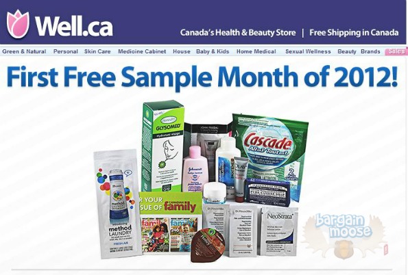Well.ca: Free Sample Month February