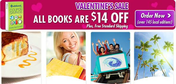 2012 Entertainment Book: Valentines Sale Save $14
