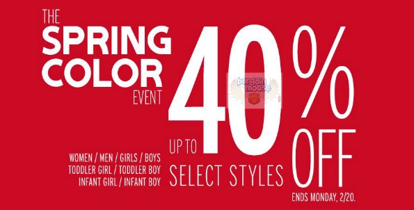 Gap Canada: Spring Color Sale Save up to 40% Photo Gap Canada: Spring Color Sale Save up to 40%