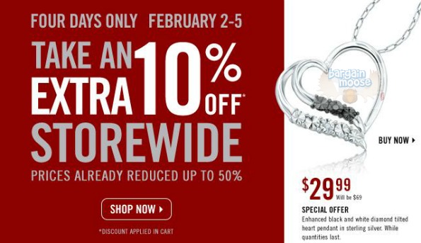 Peoples Jewellers Canada: Extra 10% Off Site Wide 4 Days Only Photo Peoples Jewellers Canada: Extra 10% Off Site Wide 4 Days Only