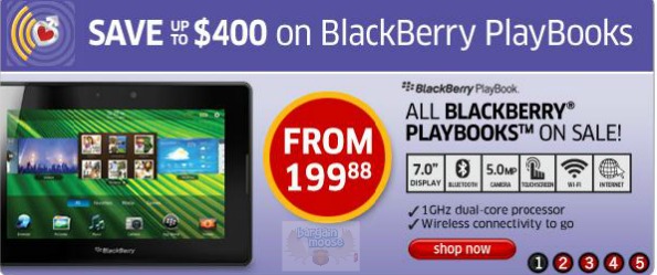 The Source Canada: Save up to $400 on all BlackBerry Playbooks