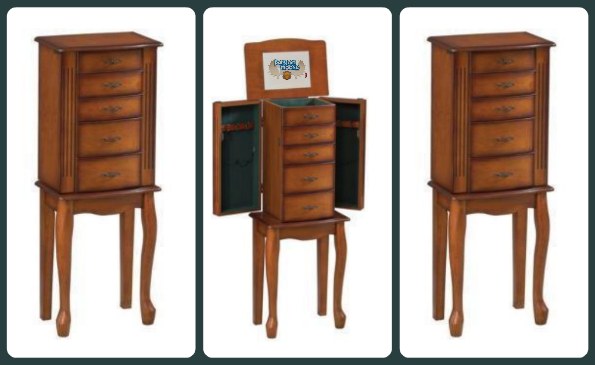 ebay eBay Canada: 47% Off Dark Walnut Armoire (4 Drawers) $68.88
