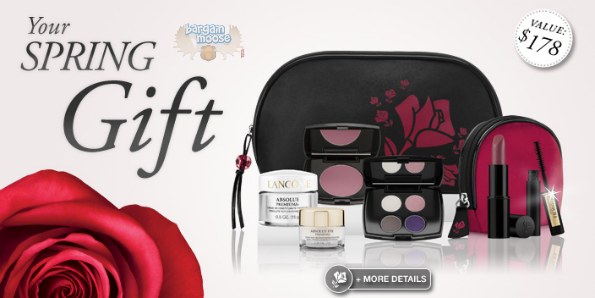 Lancome Canada Coupon Code: 8 Piece Giftset (Value: $178) Free With $35 Purchase
