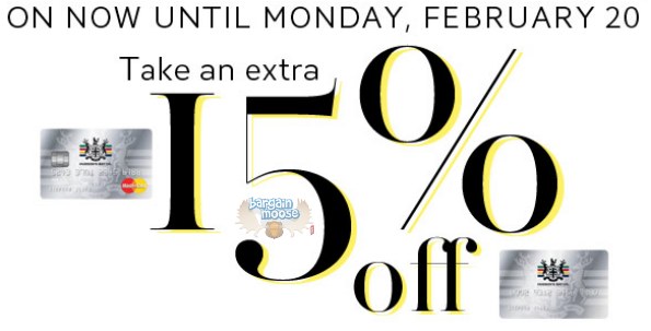 thebay The Bay Canada: Great Clearance Sales + Extra 15% off With Bay Card