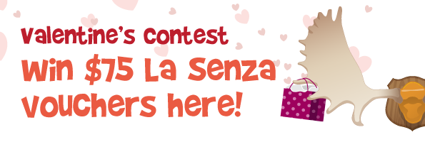 Bargainmoose Valentines Contest: Win a $75 La Senza Gift Card! 