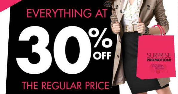 Jacob Canada: Everything 30% off 4 Days Only