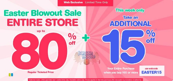 Please Mum Canada Coupon Code: Entire Store up to 80% off + 15% off with Coupon