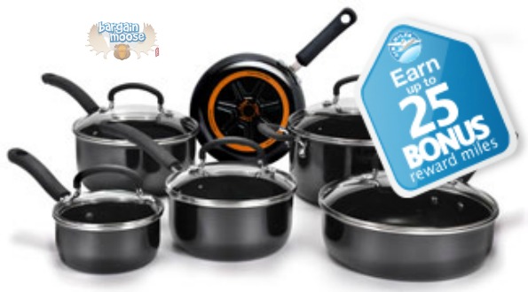 Air Miles Canada: T fal Ultimate Enamel 11 Piece Cookware Set $119