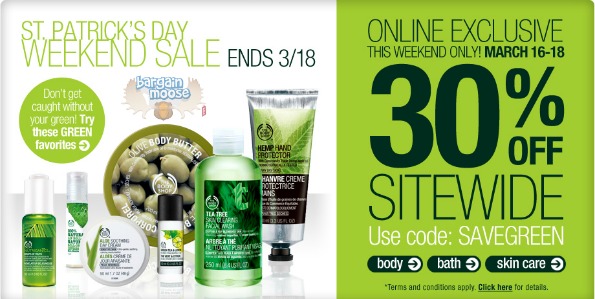 Body Shop Canada Coupon Code: Save 30% Off Your Entire Order