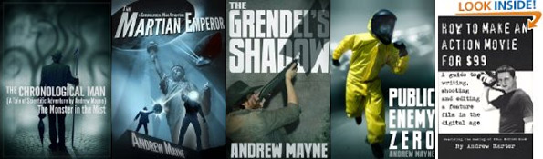 Andrew-Mayne Amazing Sci Fi eBooks by Andrew Mayne for ONLY 99 cents!