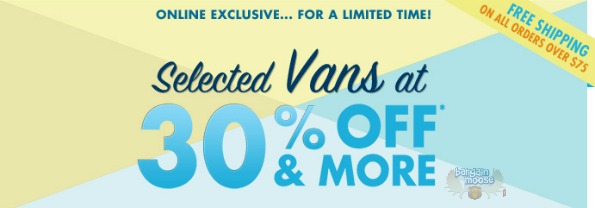 Little Burgundy: 30% Off and More on Select Vans